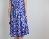 Floral 70s Dress