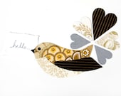 Piwakawaka (fantail) magnet