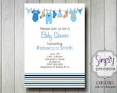 Baby Shower Invitation Clothesline Il_170x135
