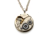 Steampunk Jewelry Steampunk Necklace Antique 1913 Pocket Watch Necklace Guilloche Elgin Steam Punk Jewelry By Victorian Curiosities