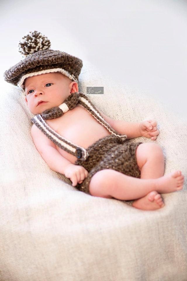 Daddy's Caddy - Golf Hat with Diaper Cover - Newborn/Baby - Made to Order