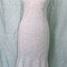 Eggshell Eyelet Tea-Length Wedding Dress