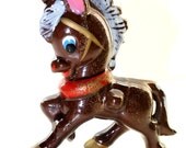 Ceramic Donkey Statuette