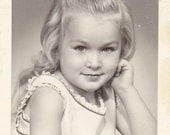 You Must've Been a Beautiful Baby- SET of 5- Debbie Grows Up- Portraits- 1950s Vintage Photographs