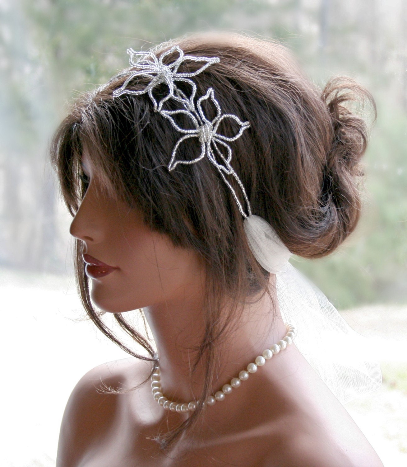 Wedding Hair Accessory, Bridal Hair Wreath, Bridal Headband, Wedding Headpiece, Bridal Hair Accessories
