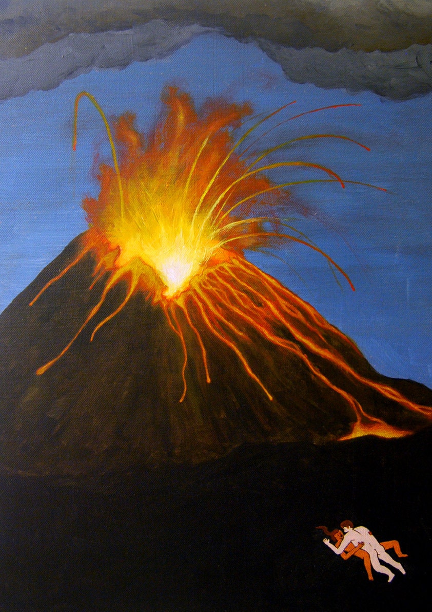 Porn Volcano Limited Edition Giclee Print (Mature)