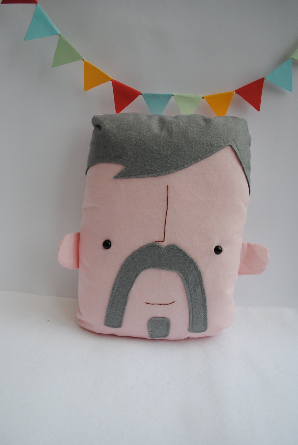 Weirdy Beardy  Man Cushion Plush