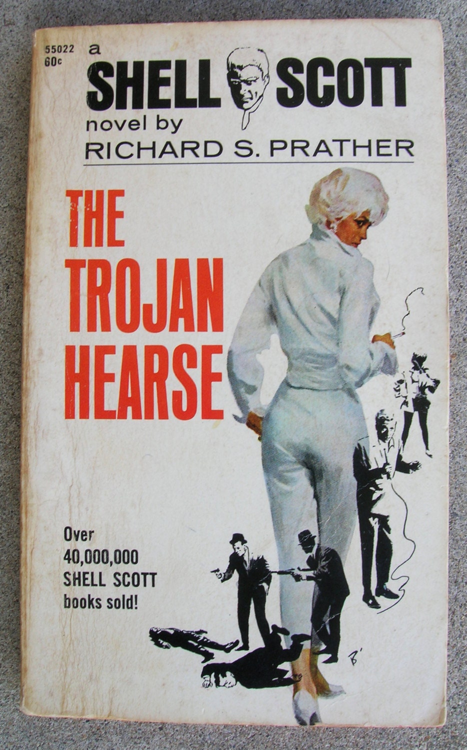 The Trojan Hearse - A Shell Scott Novel - Murder Mystery, Noir Fiction, Crime Novel - 1968 Edition