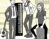 Hanson Band Poster - 8 x 10 A4 - American band Tulsa Oklahoma