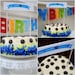 Colorful cake topper wooden banner