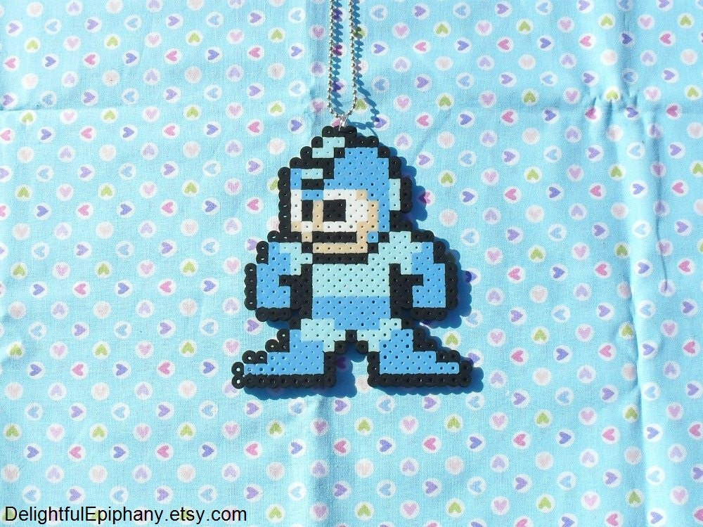 Mega Man Sprite Necklace
