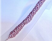 Handwoven Victorian Lace Bracelet