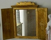 Unusual Florentine Triptych With Mirror