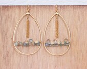 Tiny Teardrop Earrings