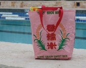 Rice-cycled Reusable Grocery/Pool Tote Bag - Nang