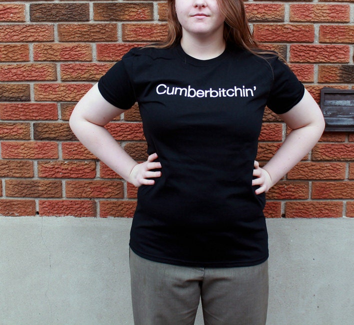 MEDIUM: Cumberbitchin' T-Shirt - Tee  - Sherlocked - Benedict Cumberbatch