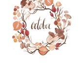 October Wreath 8.5x11