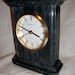 Vintage Portsmouth Quartz Marble Clock for Desk or Mantle Only 12 USD