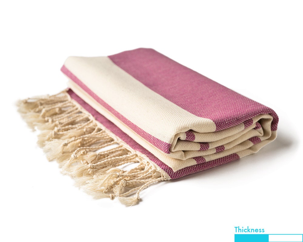 Istanbul Peshtemal, Purple Turkish Towel, Fouta