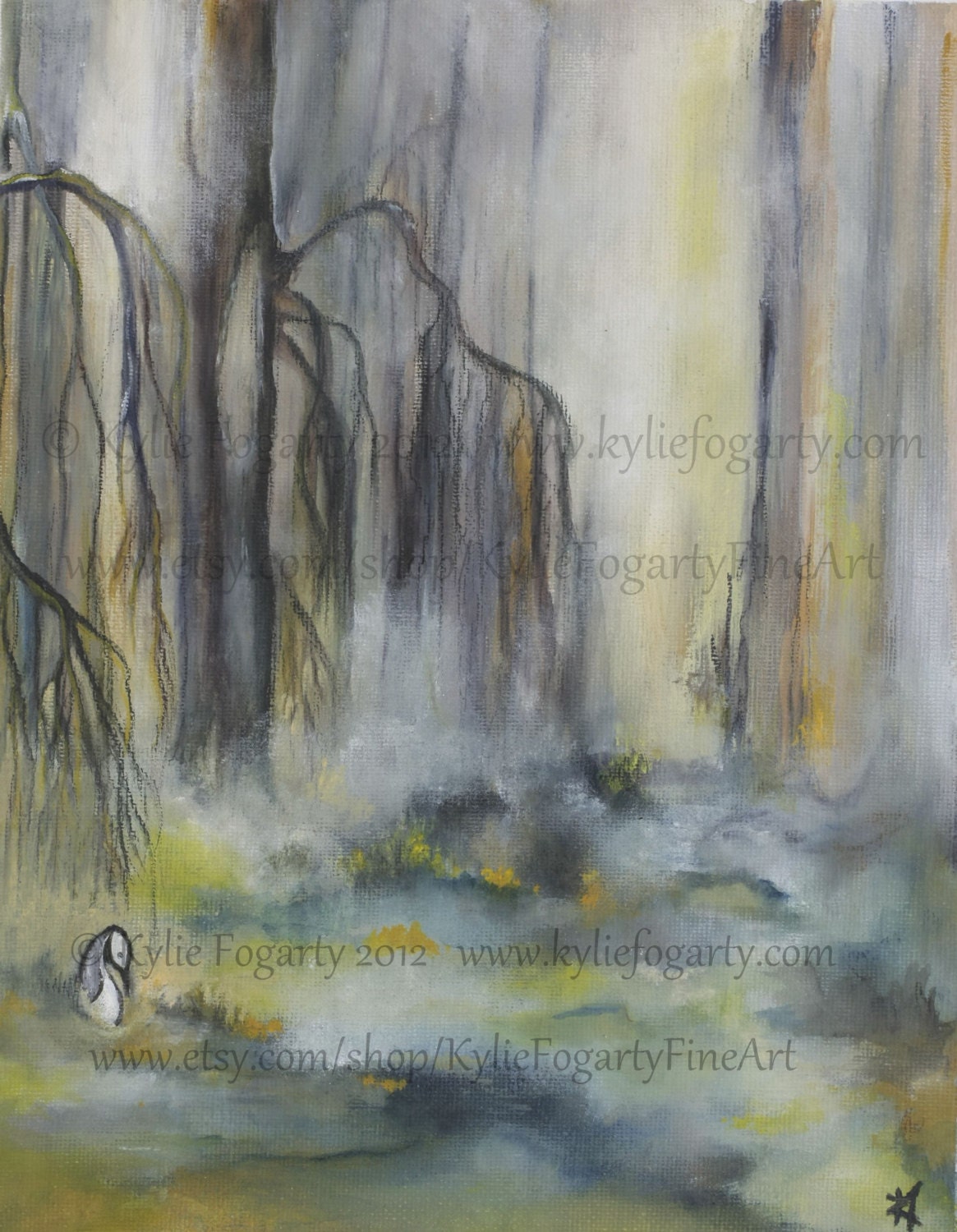 ART PRINT, Bird Art, Contemporary Bird Prints, Giclee Print, Australian Landscape, 5 x 6.4, Exhibition Art Archival Print, Contemplation