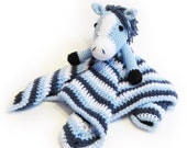 Horse Lovey CROCHET PATTERN instant download - blankey, blankie, security blanket