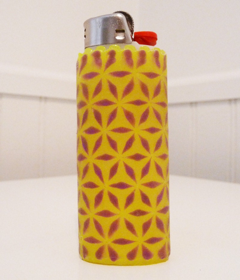 Complex Perler Bead LIGHTER CASE