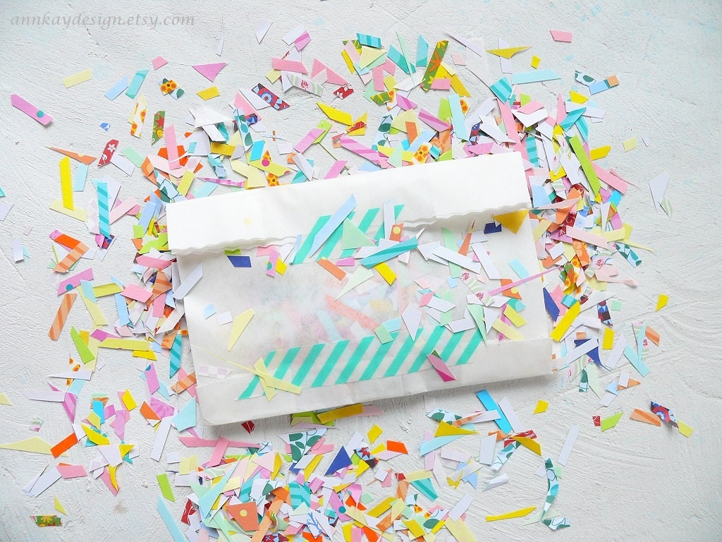 Confetti - Birthday Confetti - Paper Scraps - Paper Confetti- Wedding Confetti - Funfetti