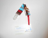Looped Pacifier Leash - Pirate Baby