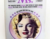 Vintage Second Issue of Ms Magazine with Marilyn Monroe Feature August 1972