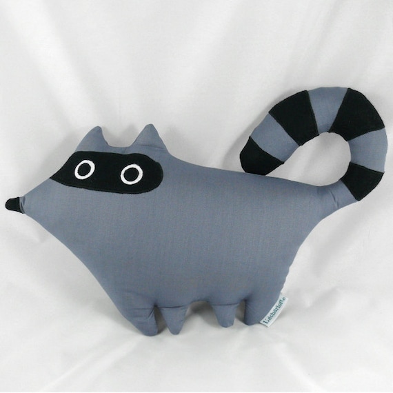 Gustave the raccoon plush - Free tracking shipping - Ready to ship