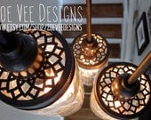 10 Pack, Custom Aluminum Lids For Mason Jar Pendant Lighting & Chandeliers, Includes Compatible Phenolic Lamp Sockets