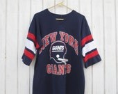 Vintage New York Giants T Shirt 80's Football Medium T-Shirt Giants Shirt