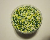 2oz Green White Yellow Nonpareil Cake Pop Cookie Cupcake Decorations Il_170x135