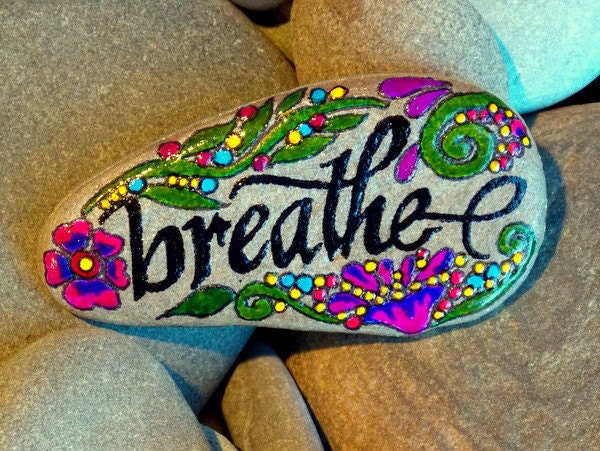 Just Breathe / Painted Rock / Sandi Pike Foundas / Cape Cod