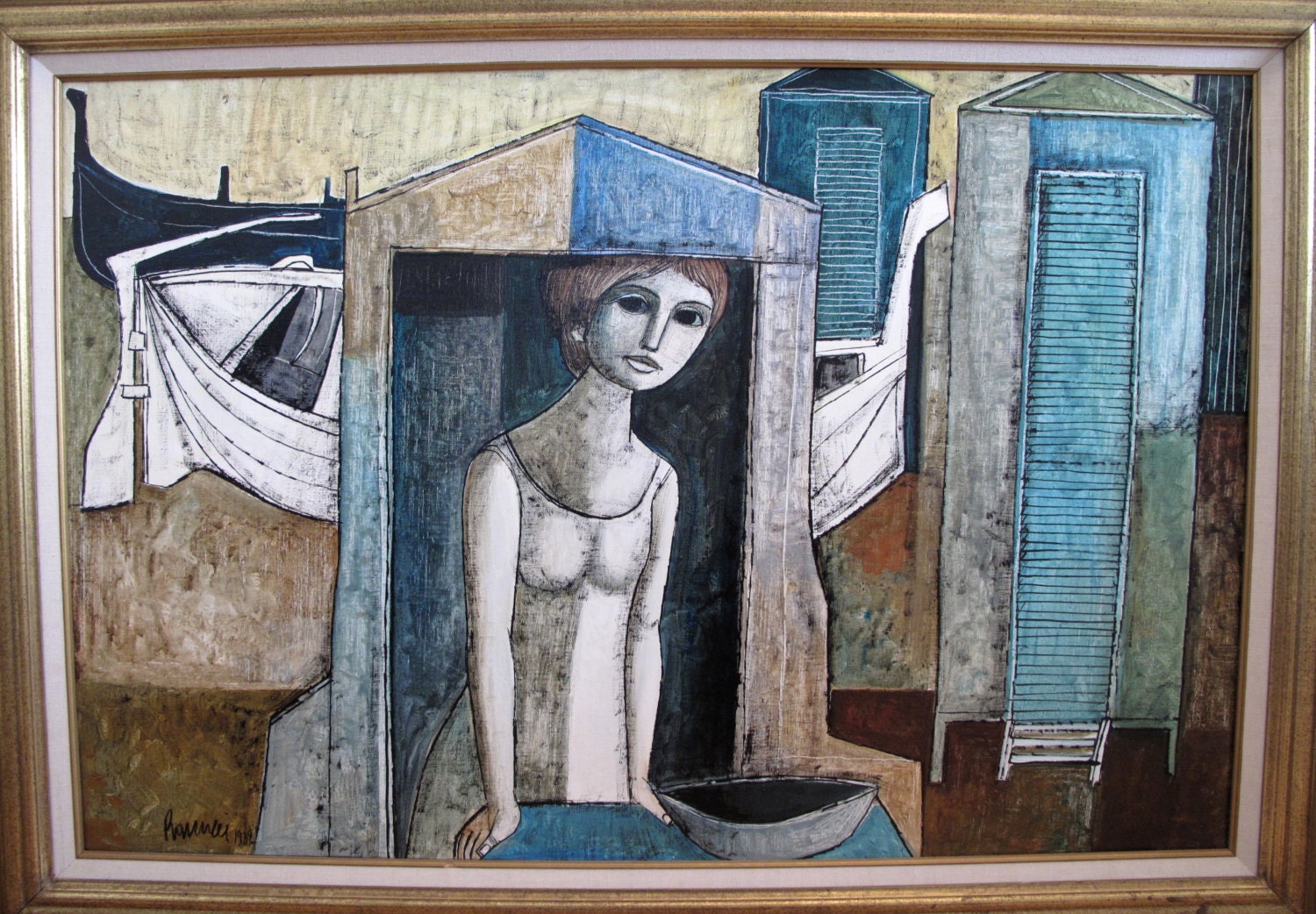 Original 1972 Lucio Ranucci Oil Paniting