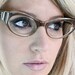 Vintage 50's Fawn Brown Wrap Cat Eye Eyeglasses Sunglass Frames