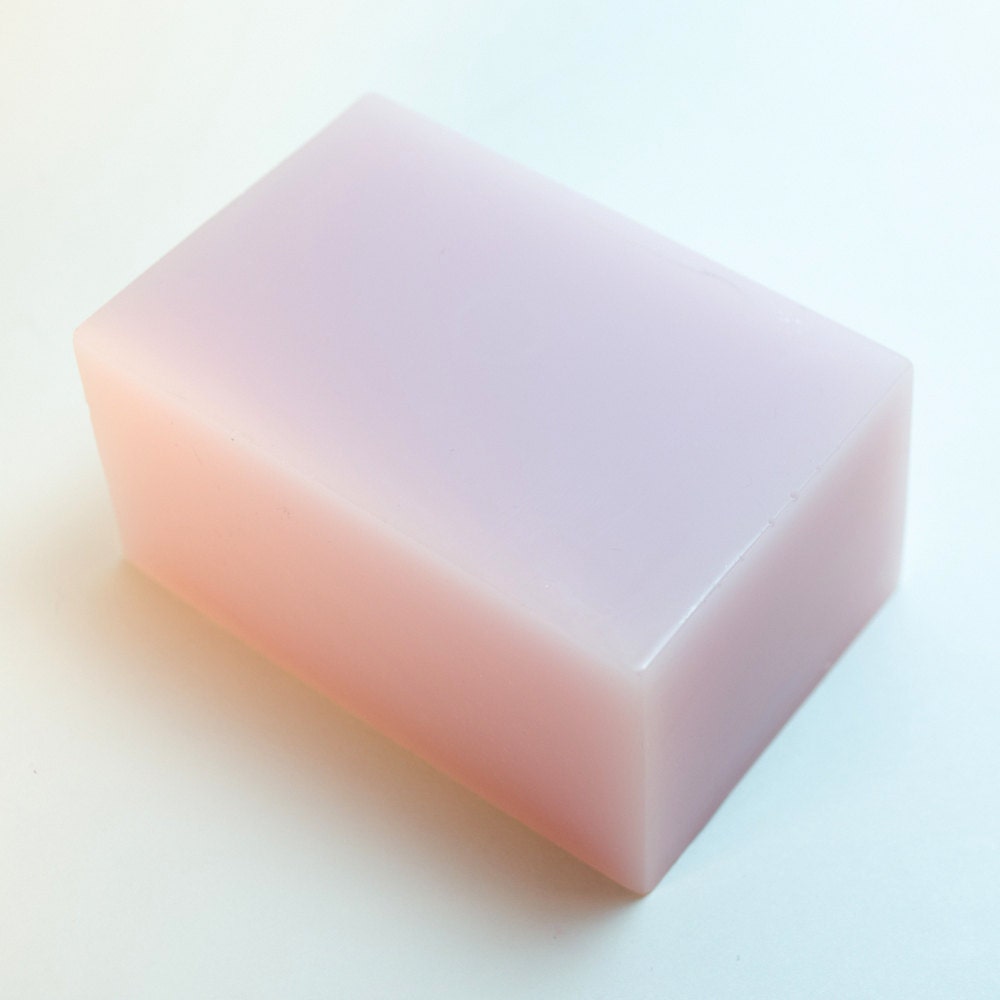Goat Milk Soap Two Bars Sea Salt and Lotus Blossom Handmade Glycerin Soap