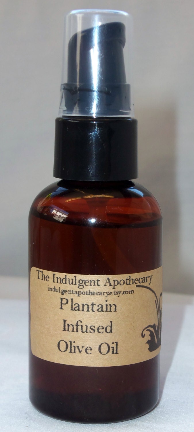 Plantain Infused Olive Oil