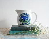Rare Cat Arabia Finland Milk Pitcher by Kaj Franck - Creamer / Jug in Mint Condition