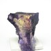 Yellow Purple Zoned Fluorite Etched Crystal Specimen Illinois