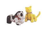 Simplicity Craft Sewing Pattern Stuffed Cat Dog Bear Animal Plush Toys Pillow Toy Dolls Uncut FF