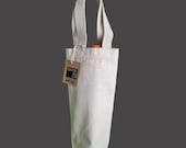Recycled Cotton Canvas Wine Bag