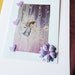 Butterfly Fairy Card, Purple Glitter Sparkle Fantasy Magic