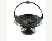 50% OFF Victorian Meriden Britannia Quadruple silver plated  Bridal Basket
