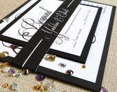 Invitation for Wedding, Elegant Calligraphy