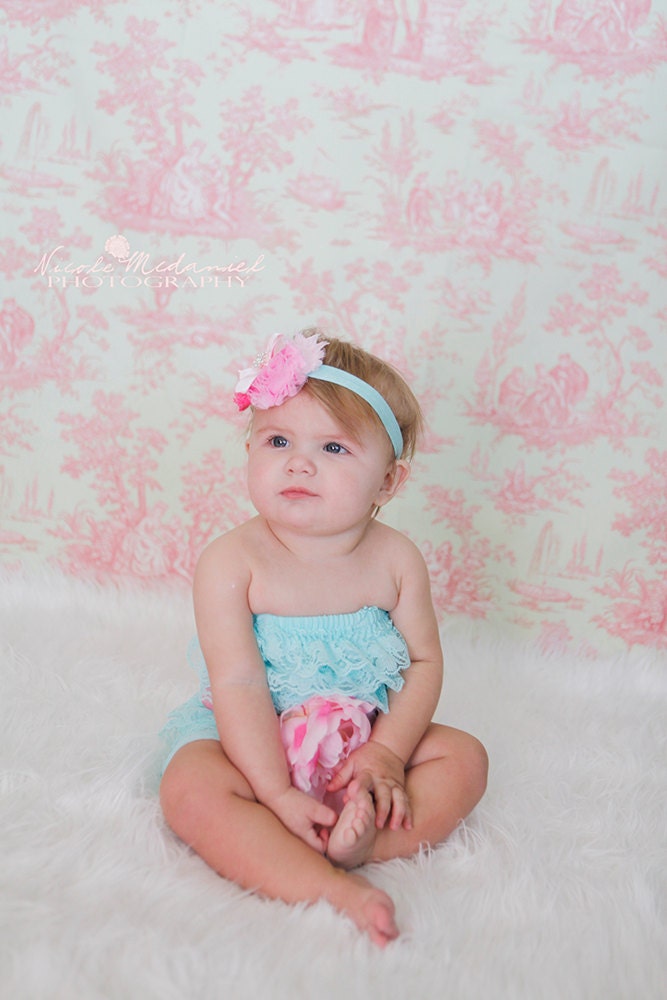 Lace Romper-Girls 1st Birthday Outfit-Baby Lace Romper-Ruffle Romper-Petti Romper-Cake Smash Outfit-First Birthday Set-Photo Prop