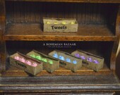 Tweets - Marshmallow Chicks - Scale 1 Inch Handmade Miniature - Available in Yellow, Green, Blue, Purple, and Pink