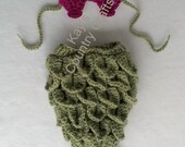 Mermaid Baby Photographer Prop with Shell Bikini - Made To Order