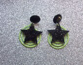 Pizzazz - Jem Inspired Earrings