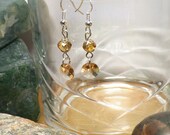 Swarvoski Rivoli Crystal Pendant Beads  and Swarvoski Crystal Drop Earrings, Gifts under 10 pounds